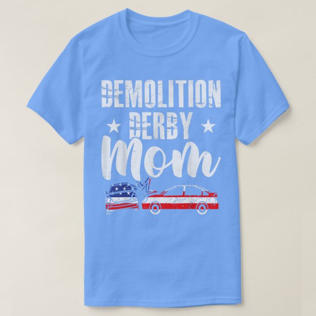 Demolition Derby MammaDemo Derby Mor Car Crash Sp T Shirt (Design framsida)