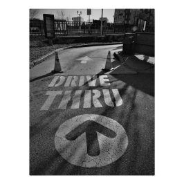 "DEMOLITION DRIVE THRU" FOTOTRYCK
