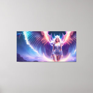 Demon Angel Canvastryck