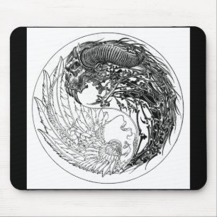 Demon-Ängel Yin-Yang Musmatta