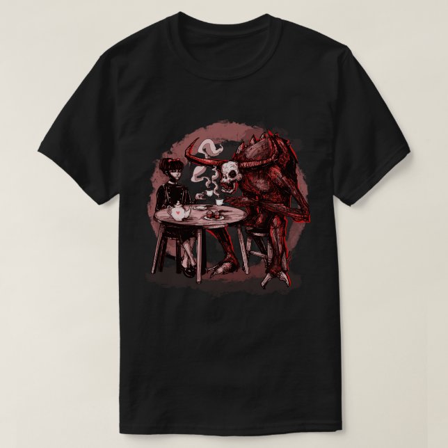 Demon Breakfast T Shirt (Design framsida)