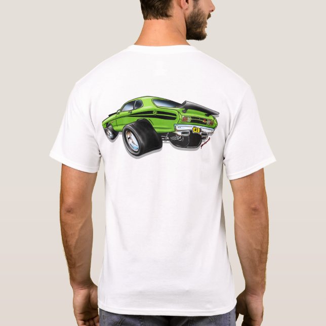 Demon Classic Muscle Car T Shirt (Baksida)