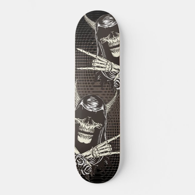 Demon Döskalle skateboard (Framsida)