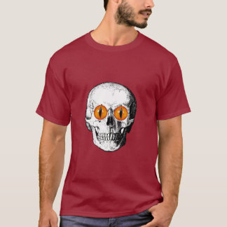 Demon Eyed Skull T Shirt