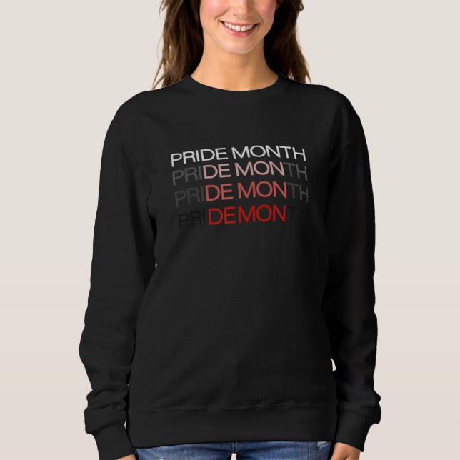 Demon för pridets månad t shirt (Framsida)