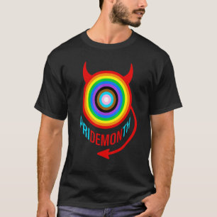 Demon för pridets månad t shirt