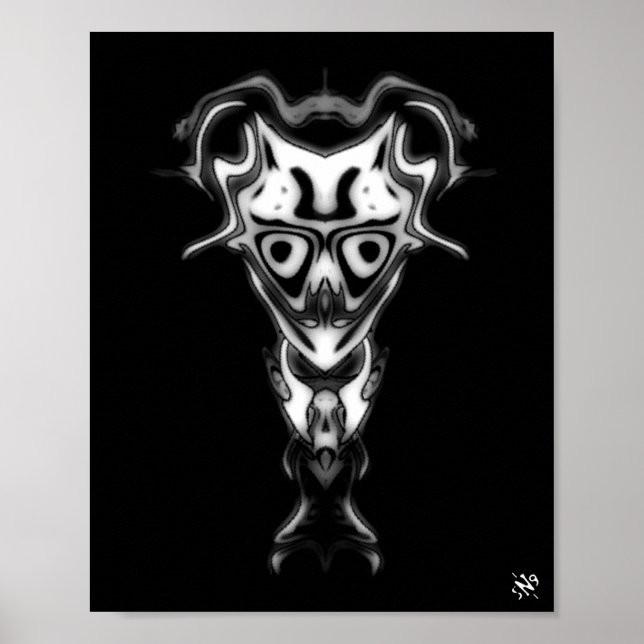 Demon från underjordens bust v0.3 poster (Framsidan)