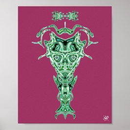 Demon från underjordens bust v2.1 poster