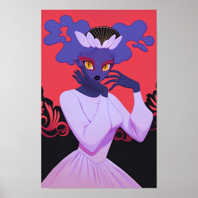 Demon Girl Poster (Framsidan)