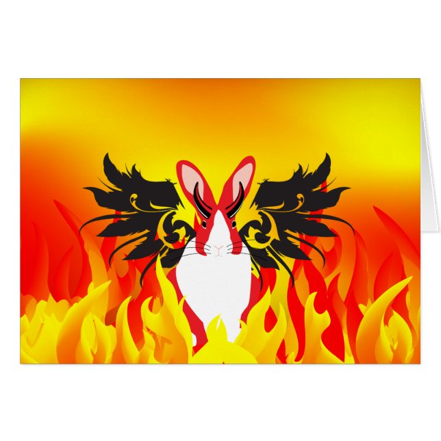 DEMON HÄLSNINGSKORT (Framsidan Horizontal)