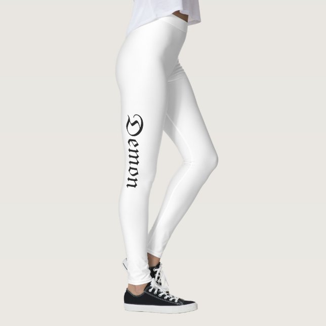 Demon Heltryckta Leggings (Höger)