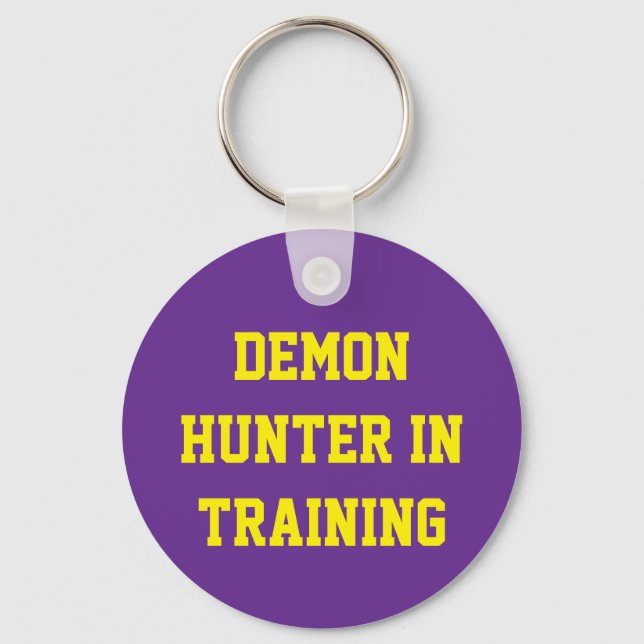 Demon hunter keychain  nyckelring (Framsida)