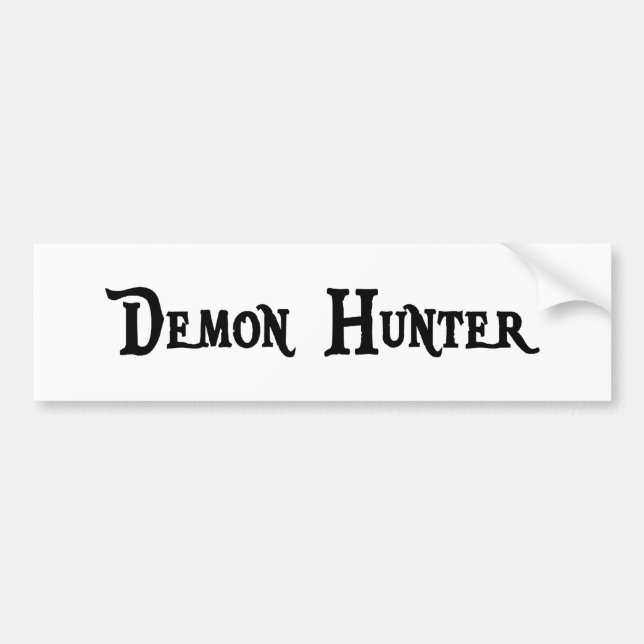 Demon Hunter Klistermärke (Framsidan)