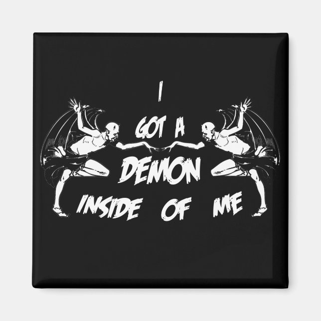 Demon Inside II Magnet (Framsidan)