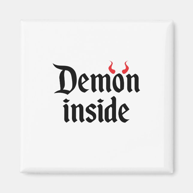 Demon inuti magnet (Framsidan)