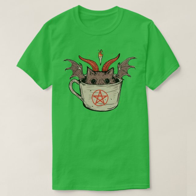 demon kaffe t shirt (Design framsida)