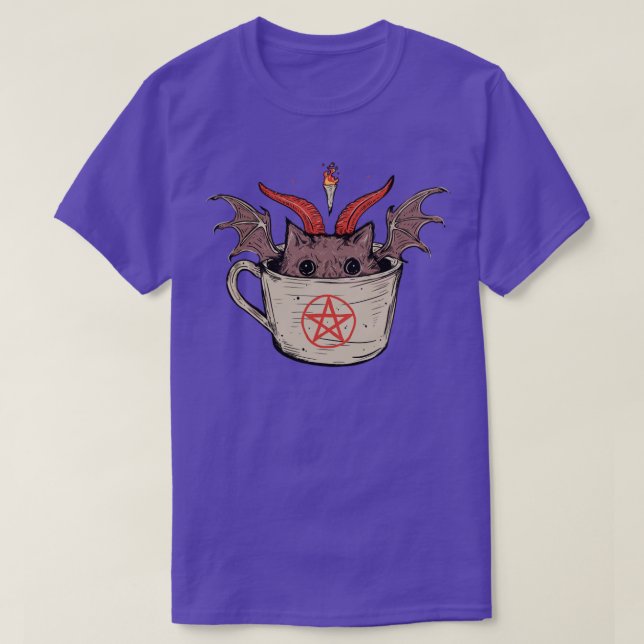 demon kaffe t shirt (Design framsida)