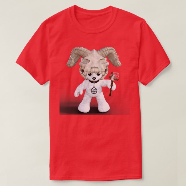 Demon mage wolfie t shirt (Design framsida)