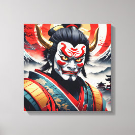 Demon Oni 3 Canvastryck