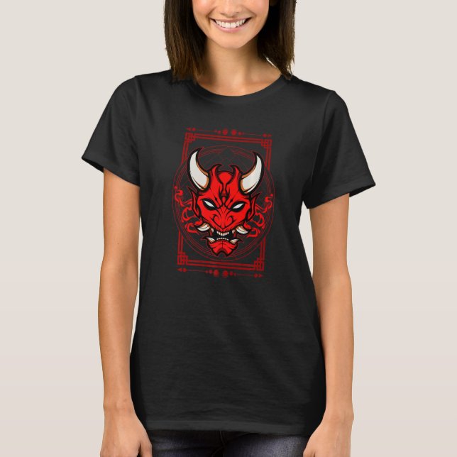 Demon Oni 3 T Shirt (Framsida)