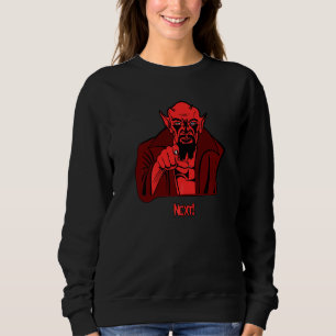 Demon pekar Nästa djävul demonisk skrämmande T Shirt