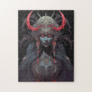 Demon Queen Fantasy Art Pussel