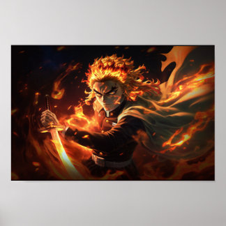 Demon Sayer Rengoku Poster