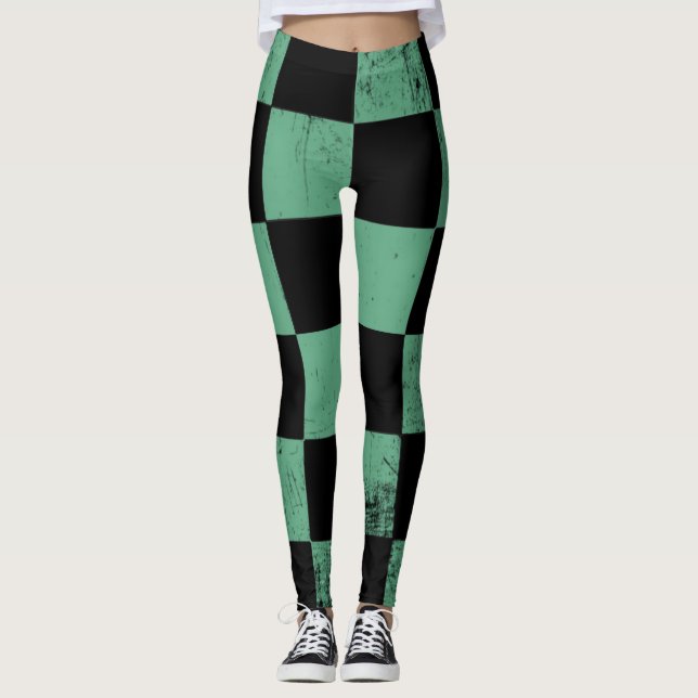 Demon Sayer Tanjiro Leggings (Framsida)