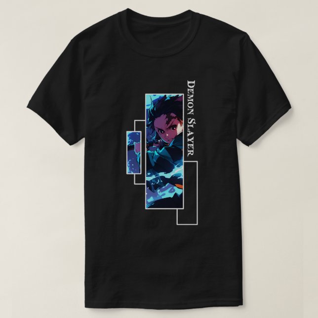 Demon Sayer Tanjiro T Shirt (Design framsida)