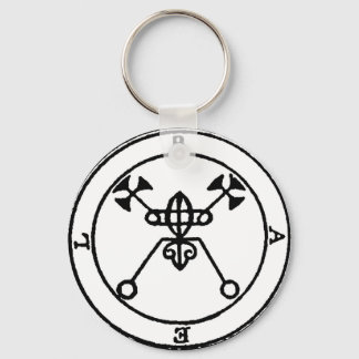 Demon Sigil Pendant for Demon Bael Nyckelring