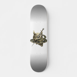 Demon Skalle Python Orm Skateboard