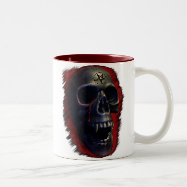 Demon Skull 1 Mugg (Höger)