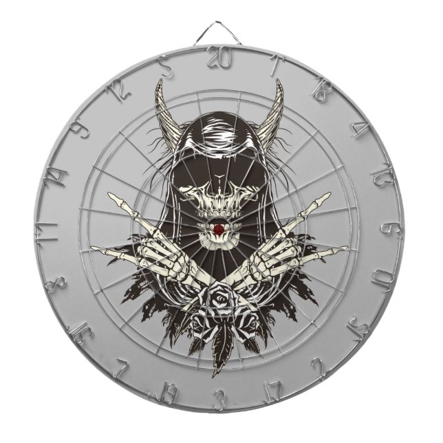 Demon Skull Darttavla (Framsidan)