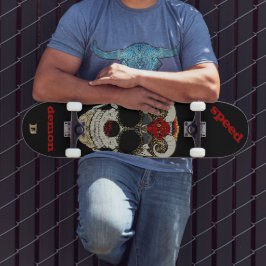 Demon Skull Hastighet Demon Dd Brand Mini Skateboard Bräda 18,5 Cm