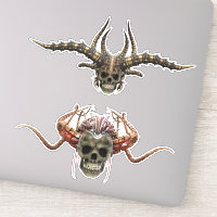 Demon Skull med hjälmar
