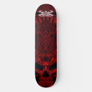 DEMON SKULL MINI SKATEBOARD BRÄDA 18,5 CM