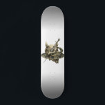 Demon Skull Python Snake Skateboard<br><div class="desc">Den här designen kan vara personlig genom att välja anpassningsalternativet för att lägga till text eller göra andra ändringar. Om den här produkten har möjlighet att överföra designen till en annan artikel ska du vid behov justera designen så att den passar. Kontakta mig på colorflowcreations@gmail.com om du vill ha den...</div>