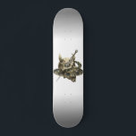 Demon Skull Python Snake Skateboard<br><div class="desc">Den här designen kan vara personlig genom att välja anpassningsalternativet för att lägga till text eller göra andra ändringar. Om den här produkten har möjlighet att överföra designen till en annan artikel ska du vid behov justera designen så att den passar. Kontakta mig på colorflowcreations@gmail.com om du vill ha den...</div>