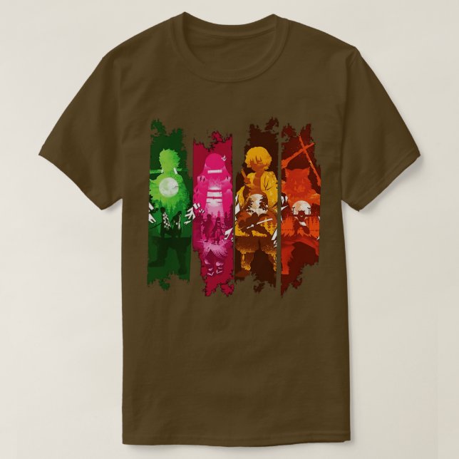 demon slayer 1 t shirt (Design framsida)