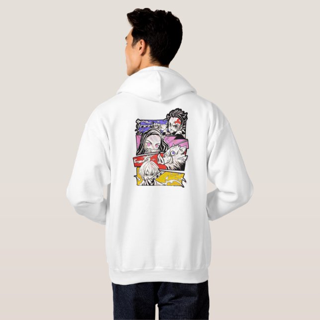DEMON SLAYER HOODIE (Hel baksida)