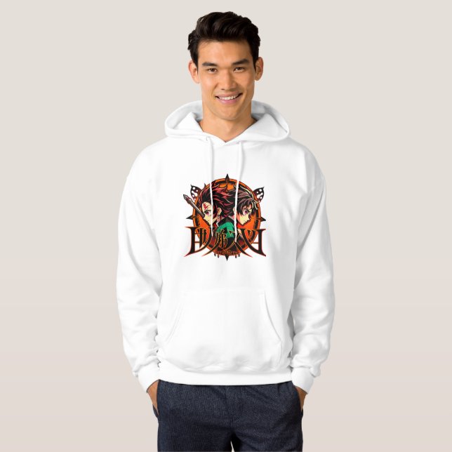 Demon slayer hoodie (Hel framsida)