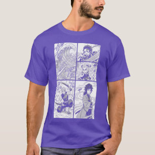 Demon Slayer Ikoniska Karaktärer Manga Konst vinta T Shirt