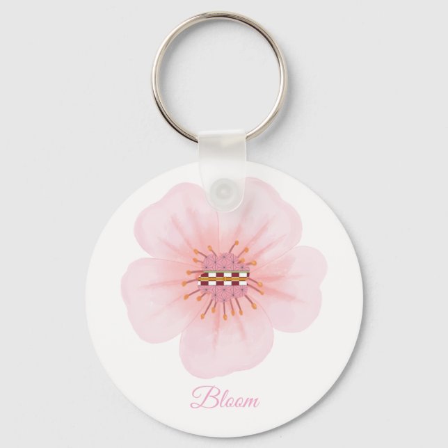 Demon Slayer Nezuko inspired Nyckelring (Framsida)