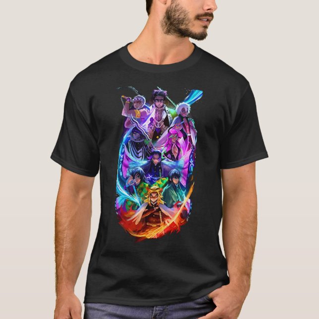 demon slayer sensei T-Shirt (Framsida)