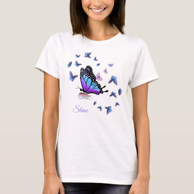 Demon Slayer Shinobu inspired T Shirt (Framsida)