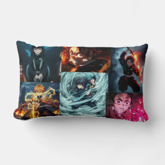 DEMON SLAYERS Throw Pillow Lumbarkudde