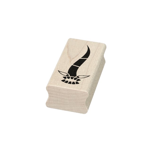 demon snake art frimärke stämpel (Stämpel)