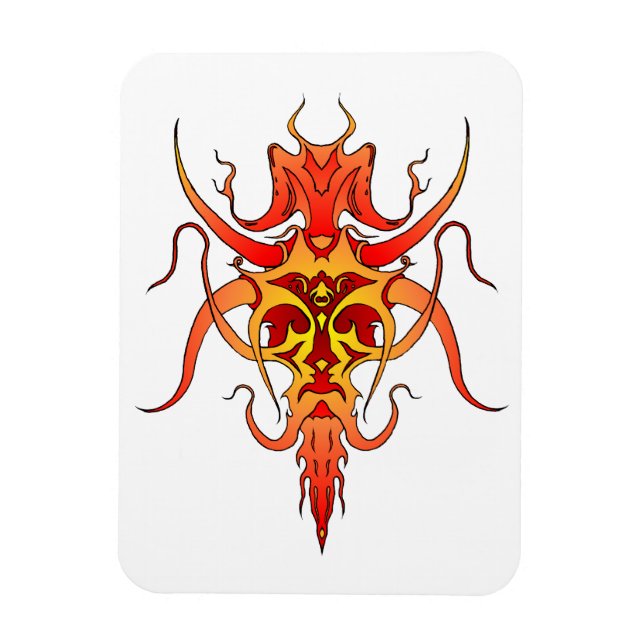 Demon Stammarkering Design Magnet (Vertikal)