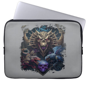 Demon Stil Laptop sleeve