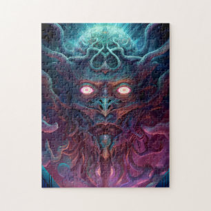 Demon Surreal Mörk Fantasy Art Pussel